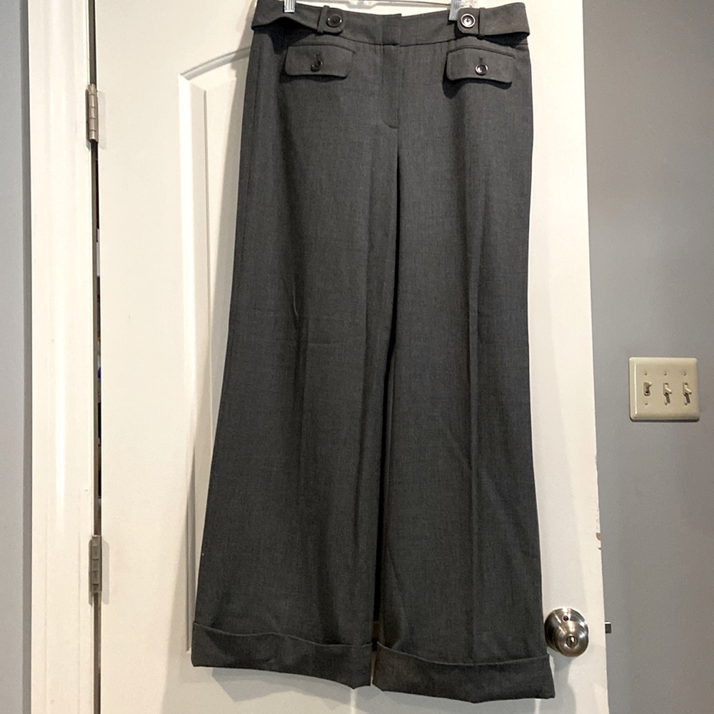 Ann Taylor charcoal, gray dress pants size 12